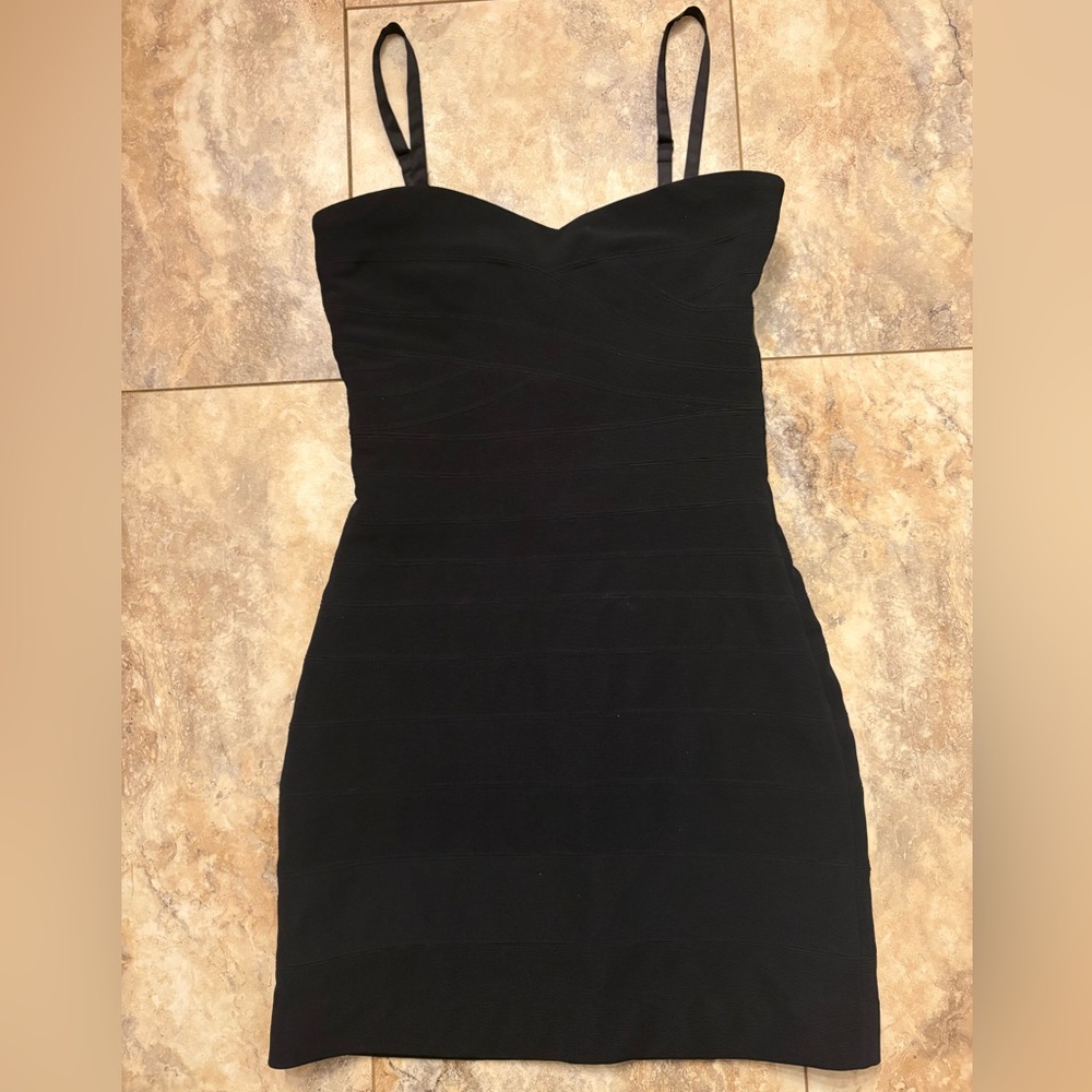 Walter by Walter Baker Black Bodycon Mini Dress Women’s XS